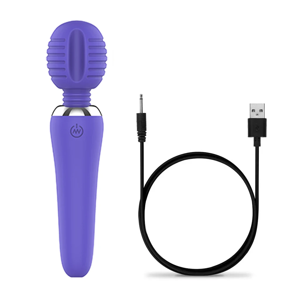 Powerful Silent Magic Wand Vibrator For Clitoral Stimulation_voghion.com