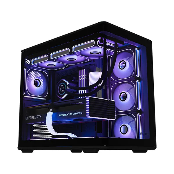 كولر ماستر إيليت 600 Seven Argb (أسود)