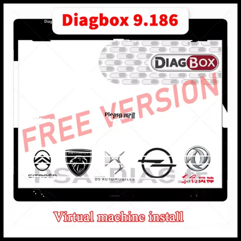 Diagbox V9.186 V9.129 V9.96 V9.68Full Update For Lexia3 PP2000 Lexia-3 Diagbox 9.91 For Citroen/Peogeot Diagnostic Tool To 2024