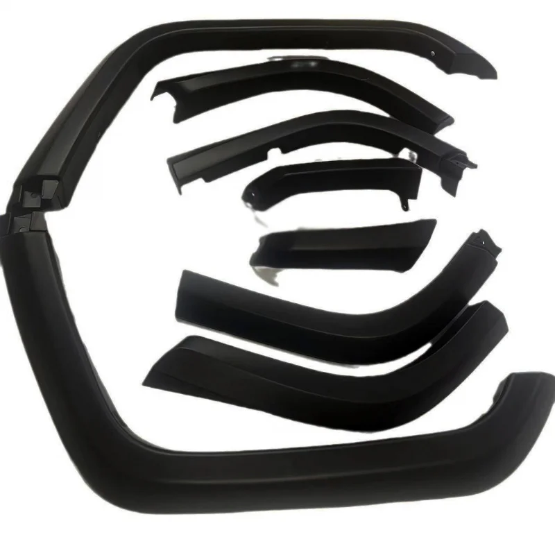 High Quality Long & Short Style Flares Mud Guards Anti Collision Trim LC75 Offroad Pickup Modification Parts 2