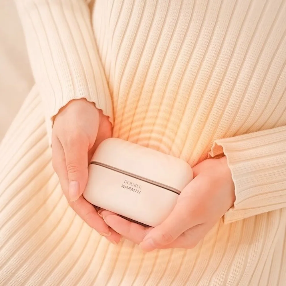 Chauffe-mains magnétiques à double paume 2 en 1, chauffage rapide, poche chaude, trésor, chauffe-mains électrique détachable et Rechargeable