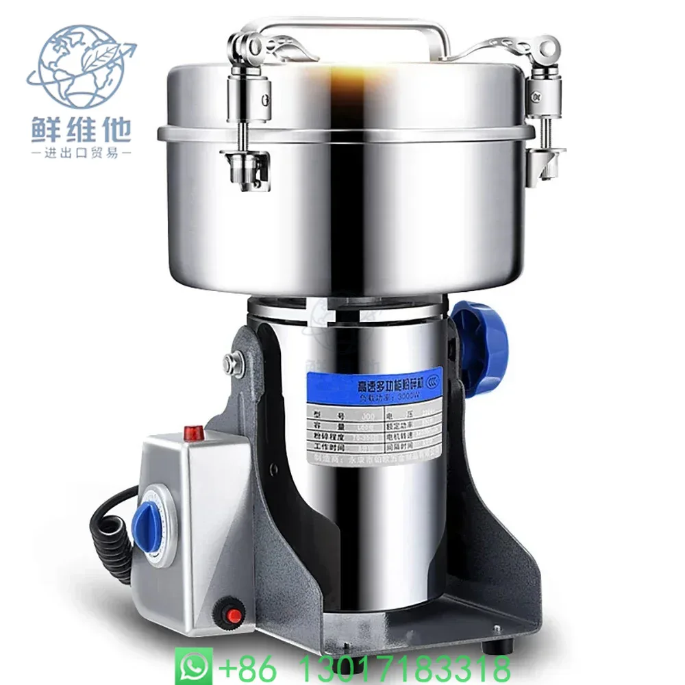 

1000G Electric Grinder Machine, High Speed Dry Food Crusher for Grains, Herbs, Spices, Cereals and Coffee