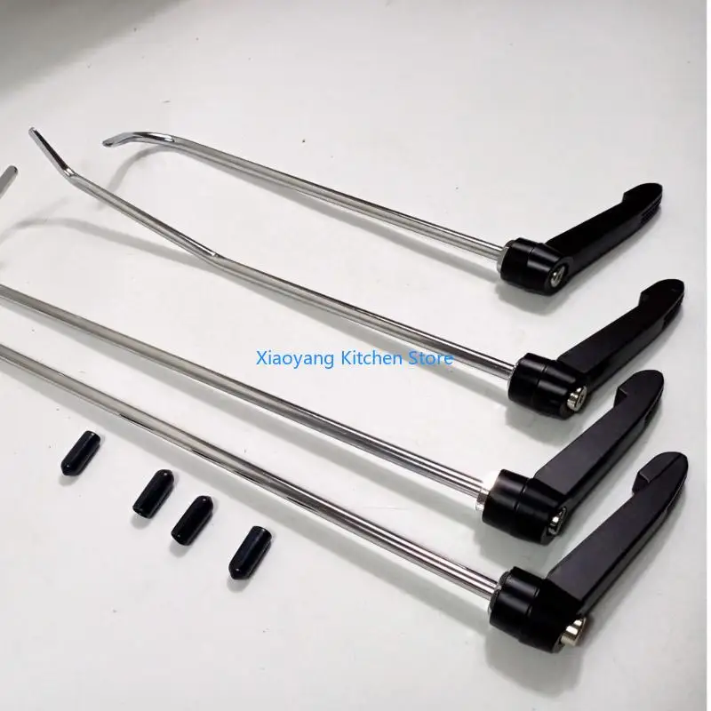 69HC Complete Car Body Puller Set Car Dent Removal Rod With Angled Pullers And Comfortable Handle For Easy Panel Repair