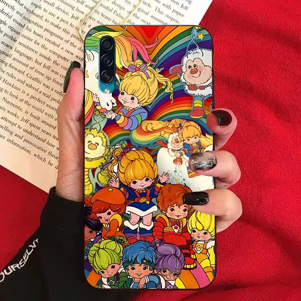 R-Rainbow Cute Brite Phone Case For Samsung A 10 11 12 13 20 21 22 30 31 32 40 51 52 53 70 71 72 73 91 13 Shell