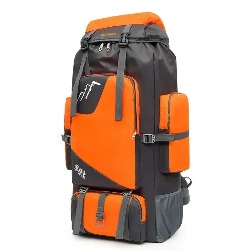 90L Leisure Sports Bag Waterproof Large Capacity Men Women Outdoor Hiking Camping Backpacks Backpack Mountaineering Bag