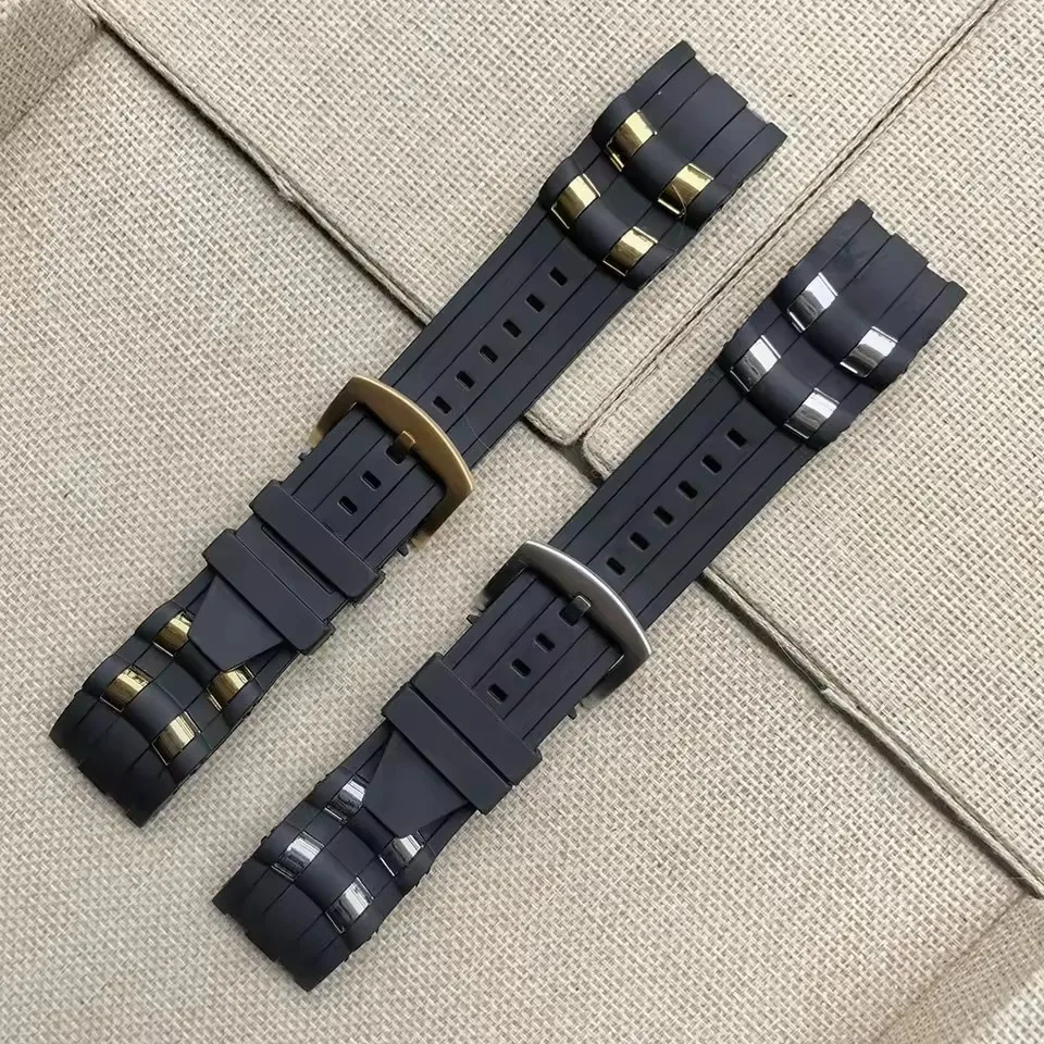 For Invicta Pro Diver 26mm Silicone Wristband Curved End Rubber Strap Replacement for Men High Quality Soft Sport Watchbands - view 4