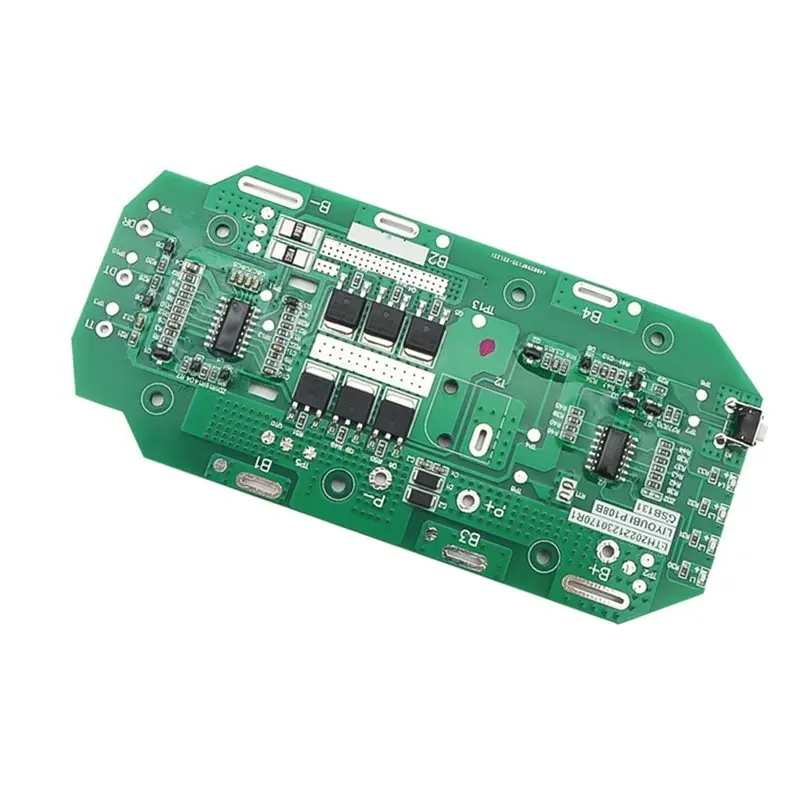 B63B-For RYOBI For Repair Assembled 10 Core 18650 Lithium Battery Charging Protection Board PCB 18V 9Ah P103/P108B