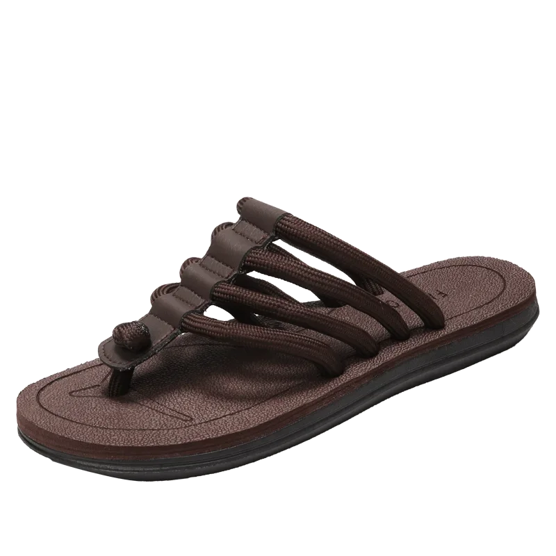 

Мужские шлепанцы 2025: Нескользящие летние повседневные тапочки для дома и улицы, пляжные сандалии, вьетнамки, семейные душевые тапочки, мужская обувь больших размеров