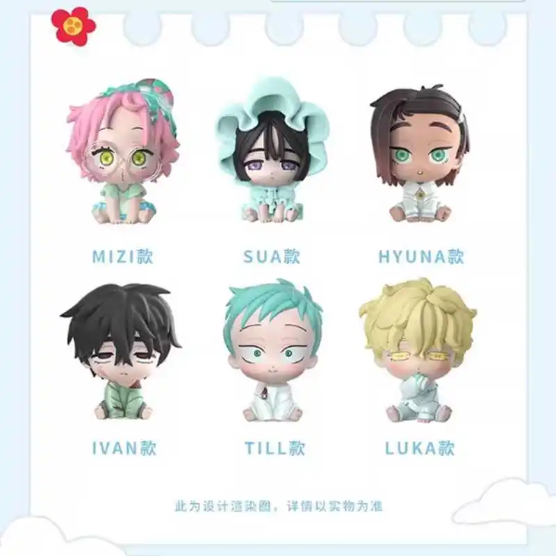 

Alien Stage Baby Series Mystery Box Genuine Cute Ivan Mizi Sua Tillluka Hyuna Blind Box Toy Collect Model Kid Gift Desk Ornament