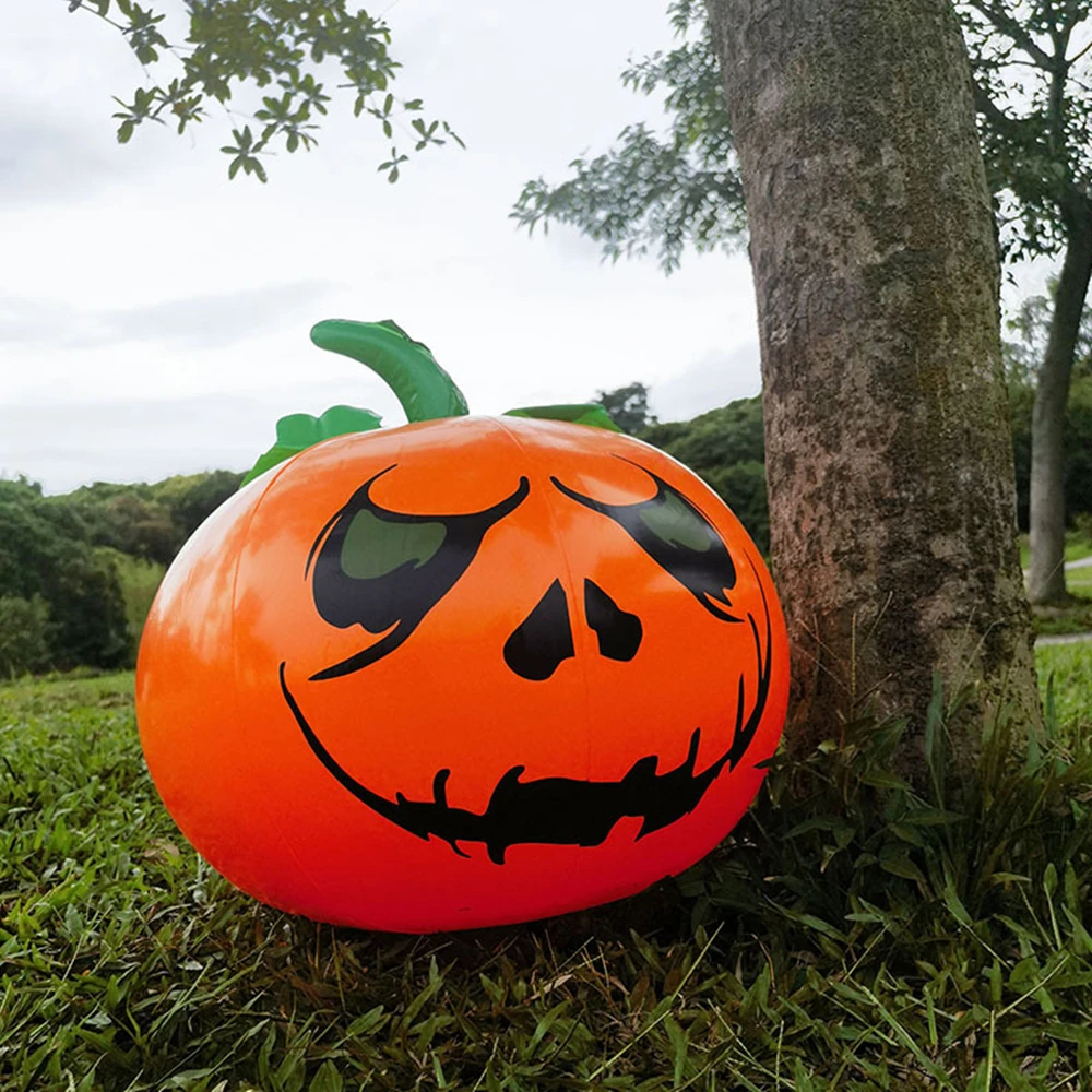 سميكة بولي كلوريد الفينيل اليقطين نفخ كبير اليقطين ديكور حفلة القرع كبيرة معلقة هالوين الديكور لحزب الديكور مول