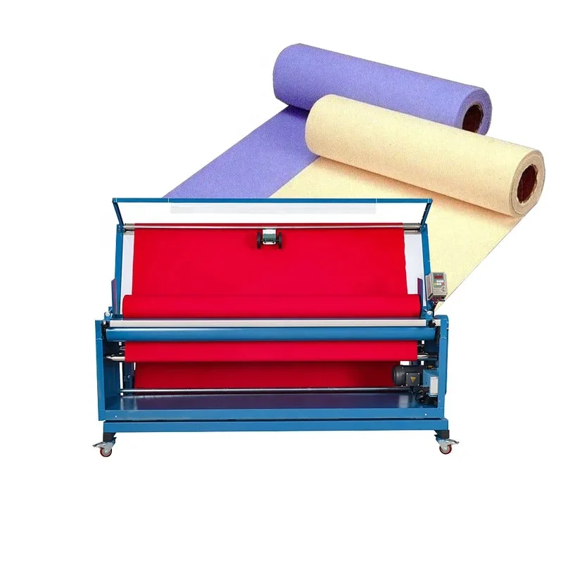 Easy Operating Cloth Textile Measuring Rewinder Woven Fabric Inspecting Re Rolling Machine