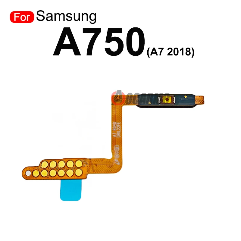 Fingerprint Sensor Flex Cable Replacement Parts For Samsung Galaxy A750 A7 2018