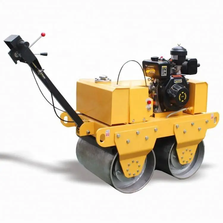Image 3: Petit rouleau vibratoire à tambour unique adapté à la construction routière - Vente chaude