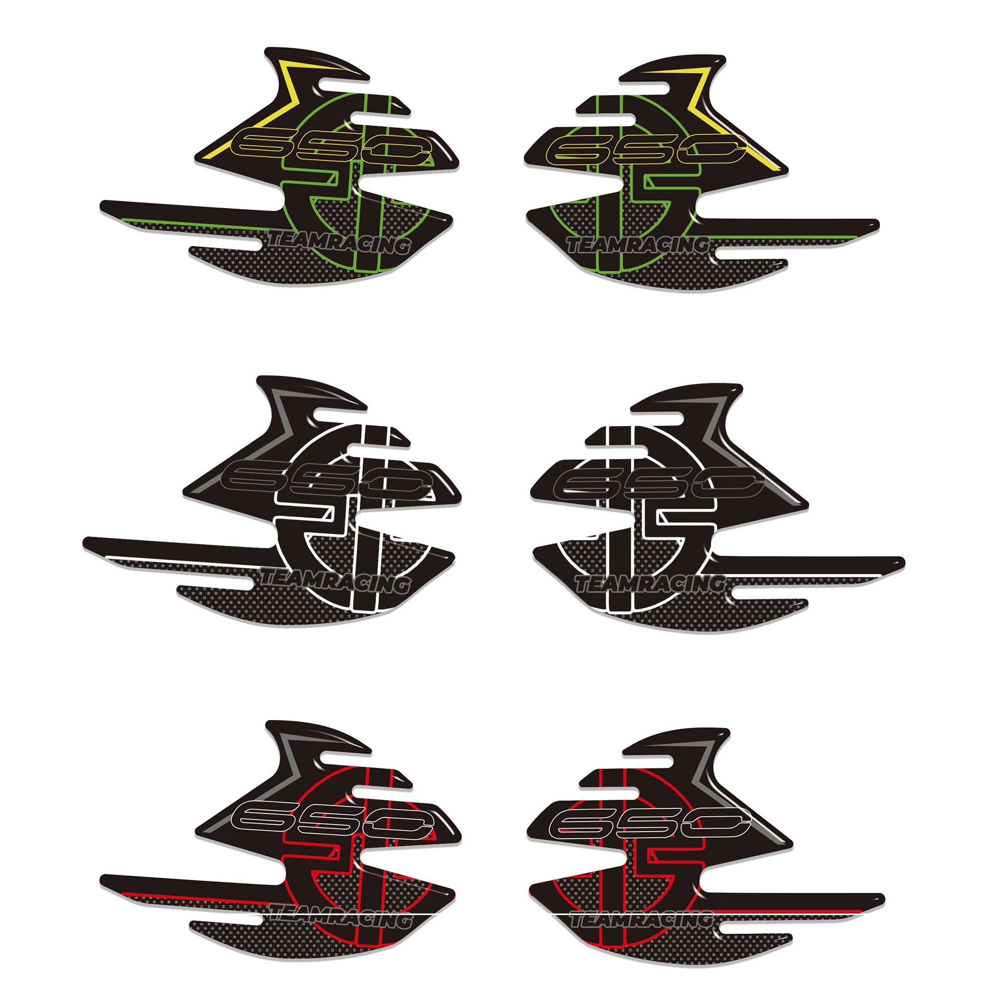 

Аксессуары для мотоциклов, 3D-защита для Kawasaki Ninja 650, наборы наклеек с логотипом