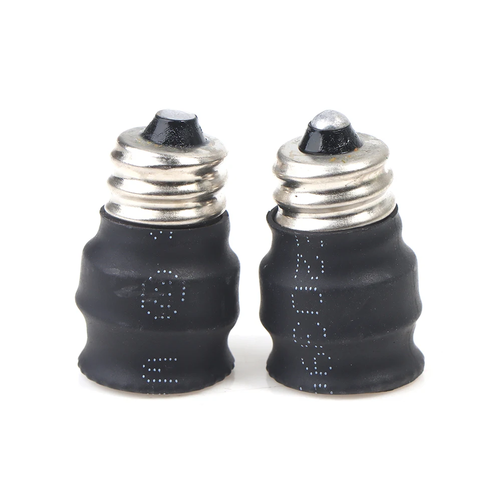 2pcs E12 to E12/E11/E10 Lamp Socket Adapter Bulb Base Converter LED Light Holder for LED Halogen CFL Light Bulb Lamp