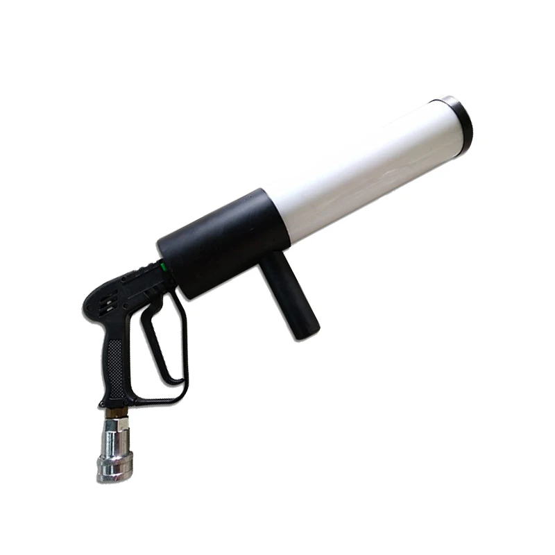 Bar LED CO2 gas column gun stage prop CO2 hand held DJ gun nightclub atmosphere prop smoke spray air gun