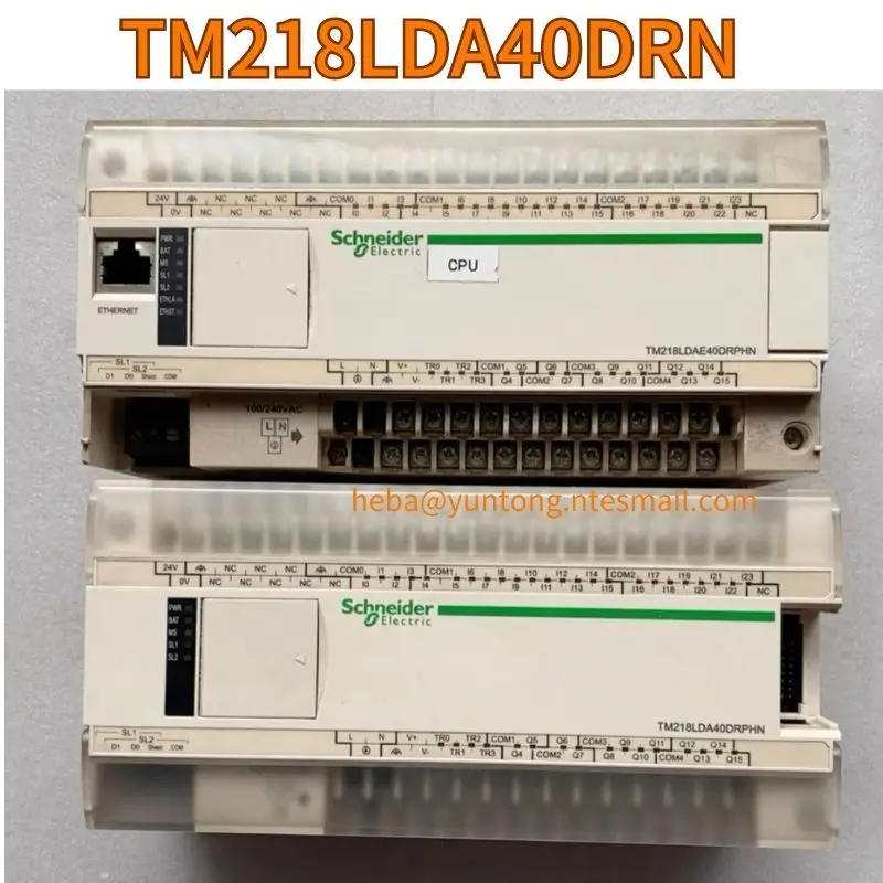 

Used TM218LDA40DRN PLC controller