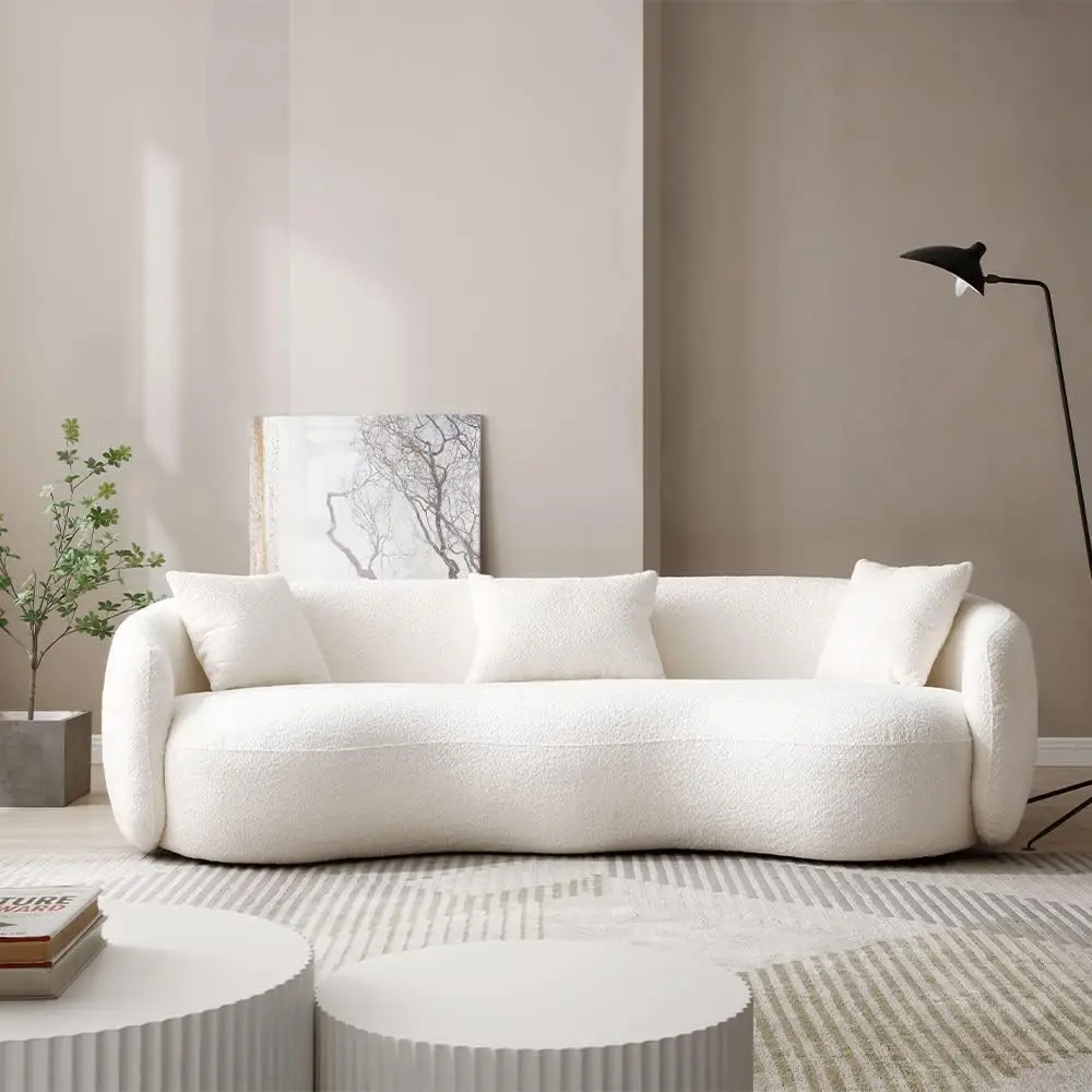 Simple modular combination sofa set cashmere comfortable fabric