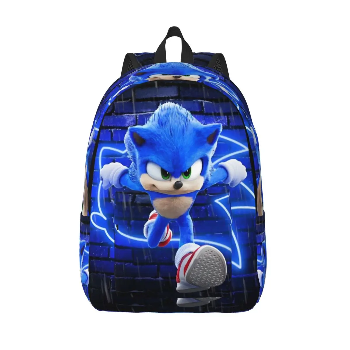 Shadows The Hed gehog Cool Backpack S-Sonics   Cute Sports High School Hiking Travel Daypack for Men Women Laptop Canvas Bags