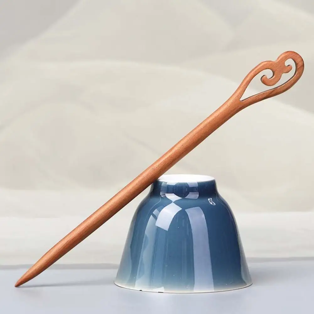 

Antique Tassel Wooden Hair Stick Chinese Style Hair Sticks for Buns Hanfu Hairpin Ethnic Style Hair Chopstick For Girl