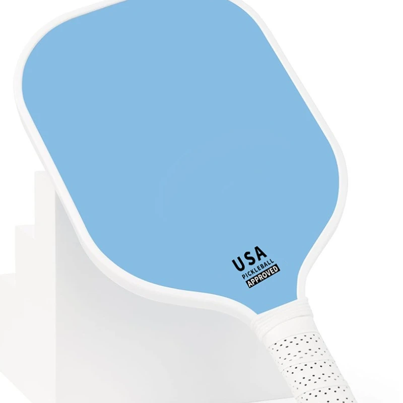 رائجة البيع لون نقي Pickleball مجداف الألياف الزجاجية 13 مللي متر متجمد سطح مريح قبضة المضادة للانزلاق الرياضة الخفافيش لعبة لوازم