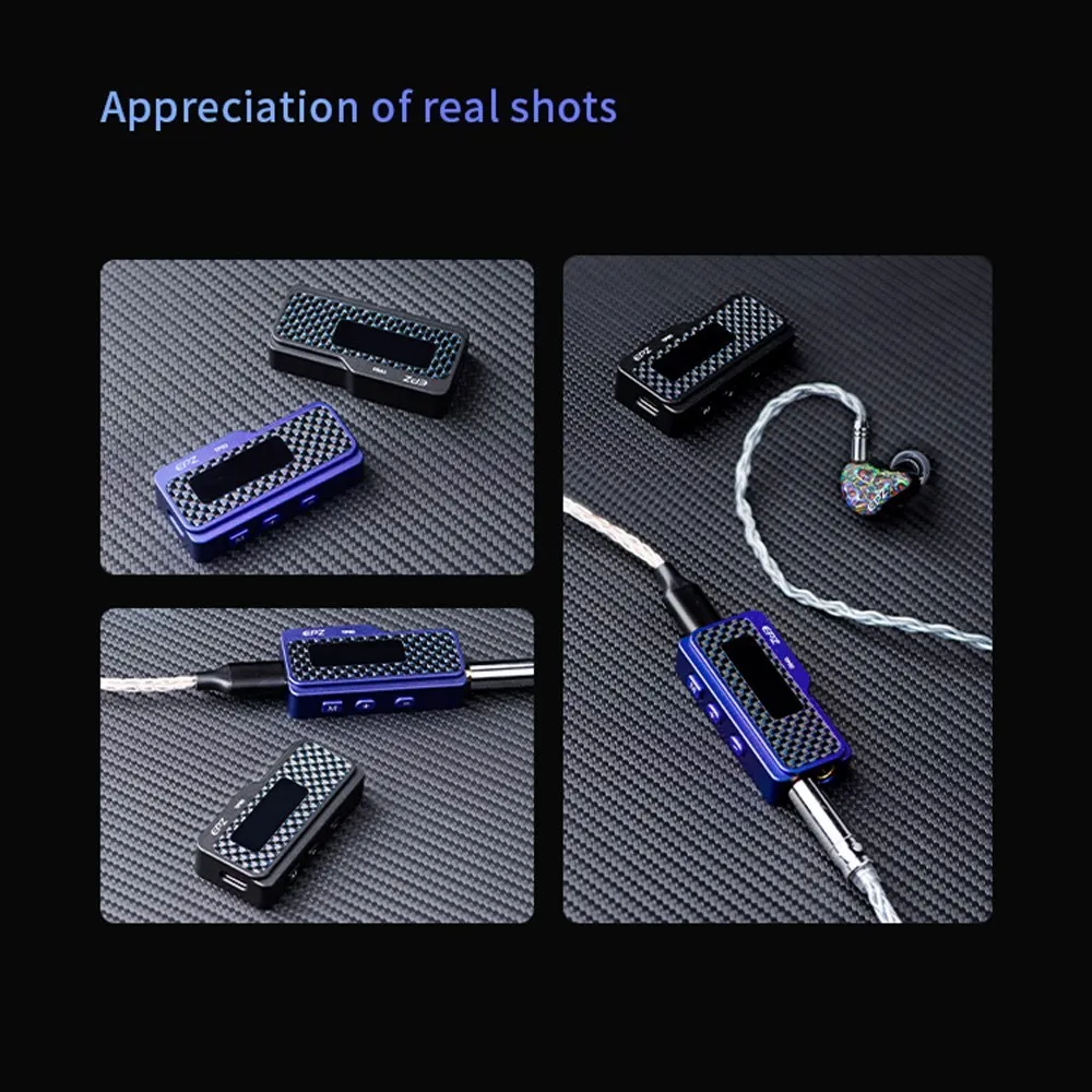 EPZ TP50 Audio portatile ad alte prestazioni DAC 43198*2 Amp RT6863 * 2 guadagno alto-basso 32Bit/768Khz DSD256 uscita 3.5MM/4.4MM: