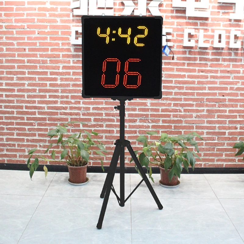 LED Basketball Scoreboard Infrared Sensor Shot Detector Automatic Electronic Digit Scoring Clock for Hoop Training Arena