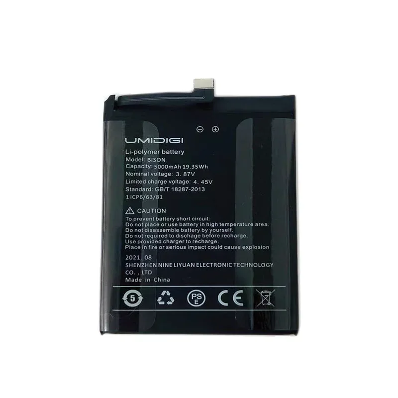 5000mAh BISON Phone Replacement Battery For UMI Umidigi BISON/Bison PRO phone Batteries +Tools image 5