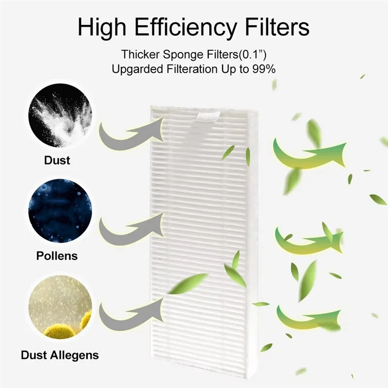 MAKEN-HEPA Filter Zijborstel Voor Lefant M210 M210S M210B M213 Robot Stofzuiger Onderdelen Accessoires Voor OKP K3