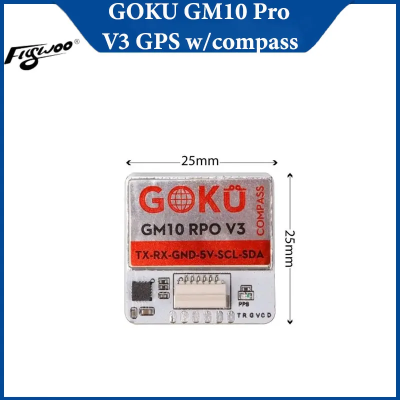 

FLYWOO GOKU GM10 Pro V3 GPS w/compass For FPV Racing FreeStyle Drones Accessories RC