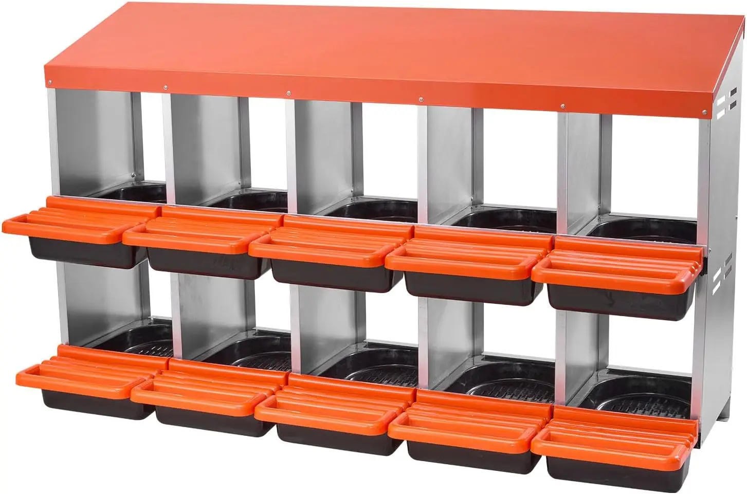 High Quality Metal Free Range Chicken Nesting Boxes Deluxe Large