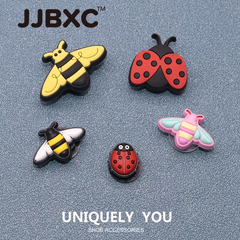 

JJBXC CHARM обувь с пряжкой, аксессуары для обуви, милая пчела, модная обувь «сделай сам», аксессуары, подходящие для обуви с крестом