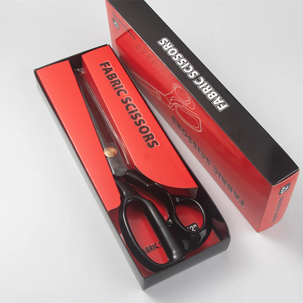 Professional Heavy Duty Tailor Scissors Industrial Sharp Sewing Shears for Cutting Fabric Leather Home Use 1pc