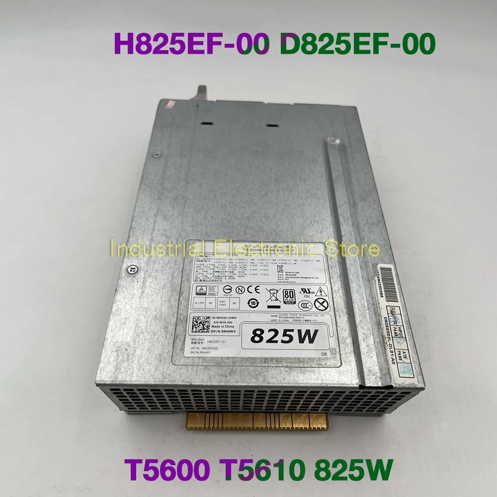 0CVMY8 CVMY8 For DELL T5600 T5610 825W Server Power Supply  H825EF-00 D825EF-00