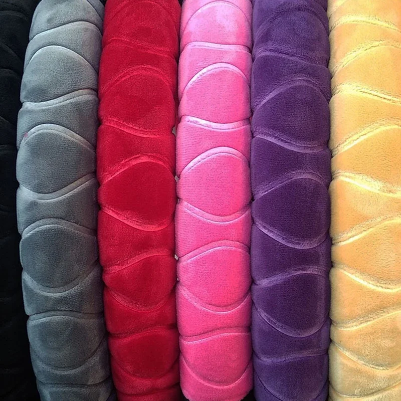 Soft Winter Warm Plush Car Steering Wheel Cover Universal 37-38cm Steering Wheel Cover for Car Auto Interior Accessories 7Colors