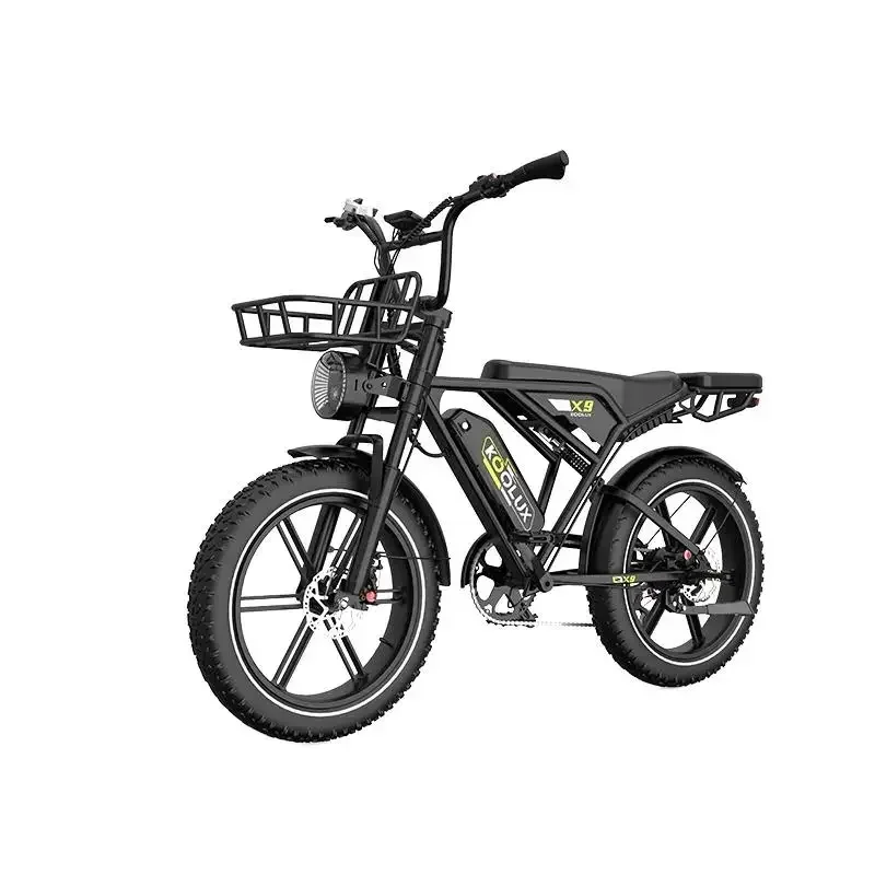 AliExpress KOOLUX（骑行） KOOLUX X9 adult E-bike,750W  city ebike，48V13AH Electric Bike，20 lnch Fat Tire E-Mountain bike，Off-road electric bicycle