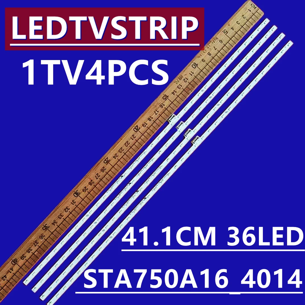 

36LED LED Backlight Strip For Sony XBR-75X850E KD-75X8566E STA750A16_4014_36LED 96.75S08.02 S750QF58 V7