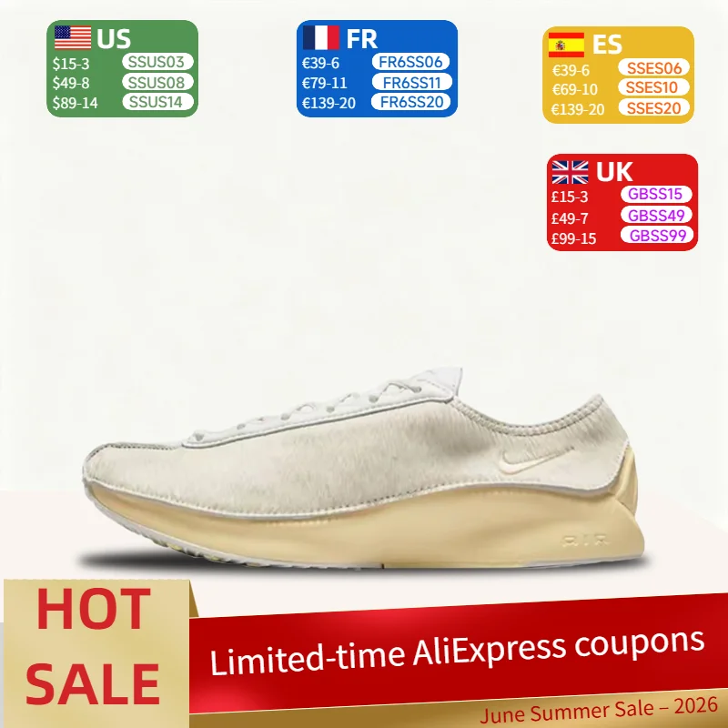 

Nike Air Superfly Breathable, Lightweight, Anti-Slip, Durable Low-top Running Shoes for Women, Brown Color HQ9148-100