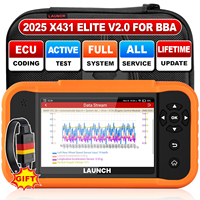 LAUNCH X431 Creader Elite 2.0 BBA for BMW for Benz for Audi OBD2 Scanner All System ECU Coding Bidirectional Diagnostic Tool