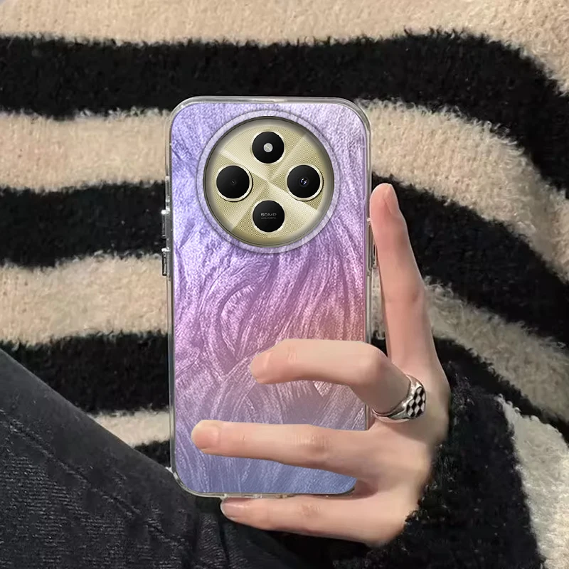Funda gradiente para Xiaomi Redmi Note 14 13 10 10S 9 8 Pro Plus 14C 13C 9C A3 A2 A1 Poco X7 M6 M5s X3 14T 13T Funda para mujer