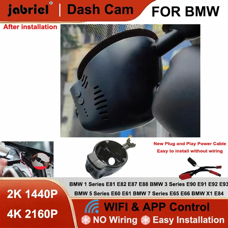 4K Wifi Car Video Recorder DVR / Dash Camera For BMW MINI CountryMan JCW Clubman F54 F60 F56 Cooper S D ONE f56 f57 f60 f54 f55