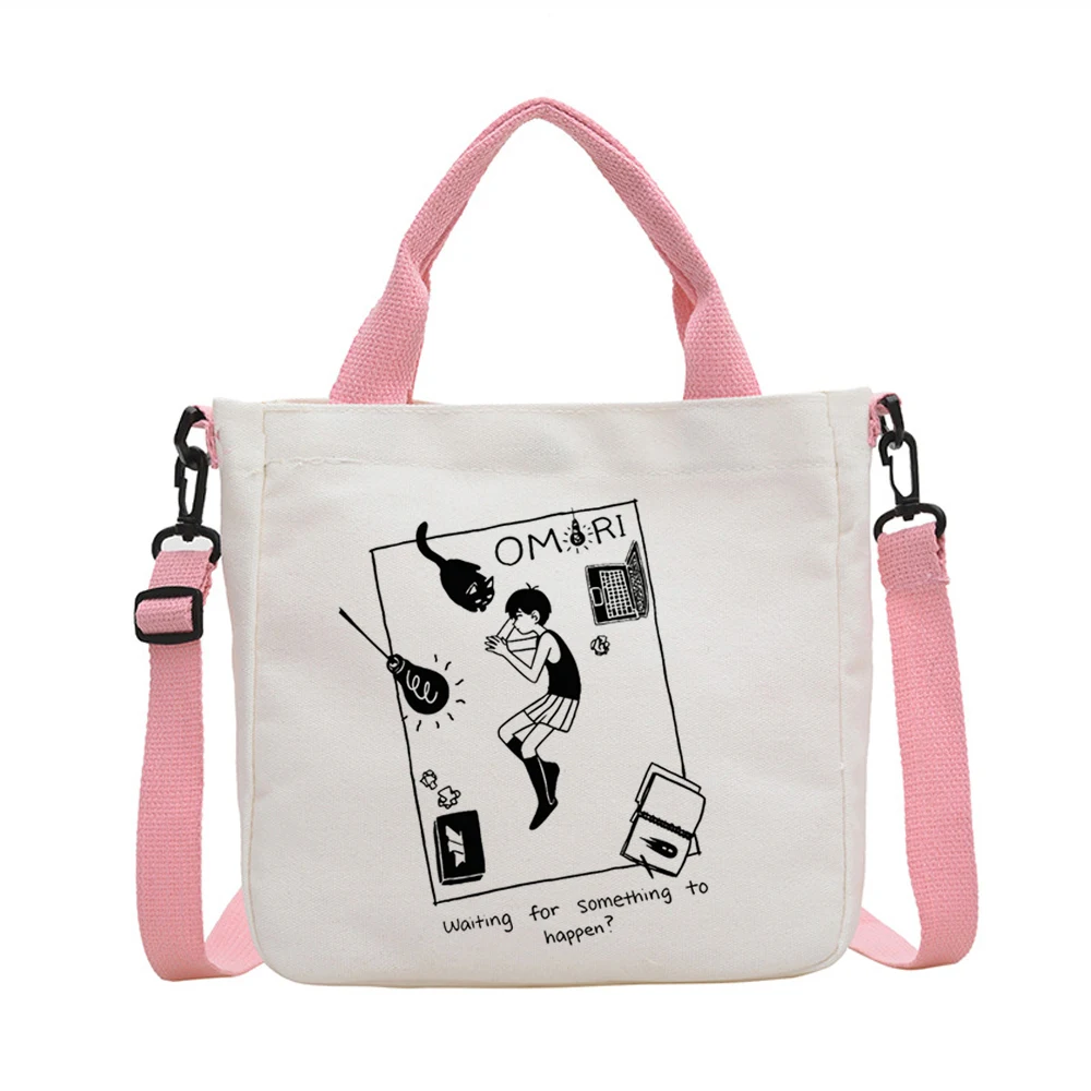 Omori tote bag grocery personnalisable shopping torba na zakupy woman