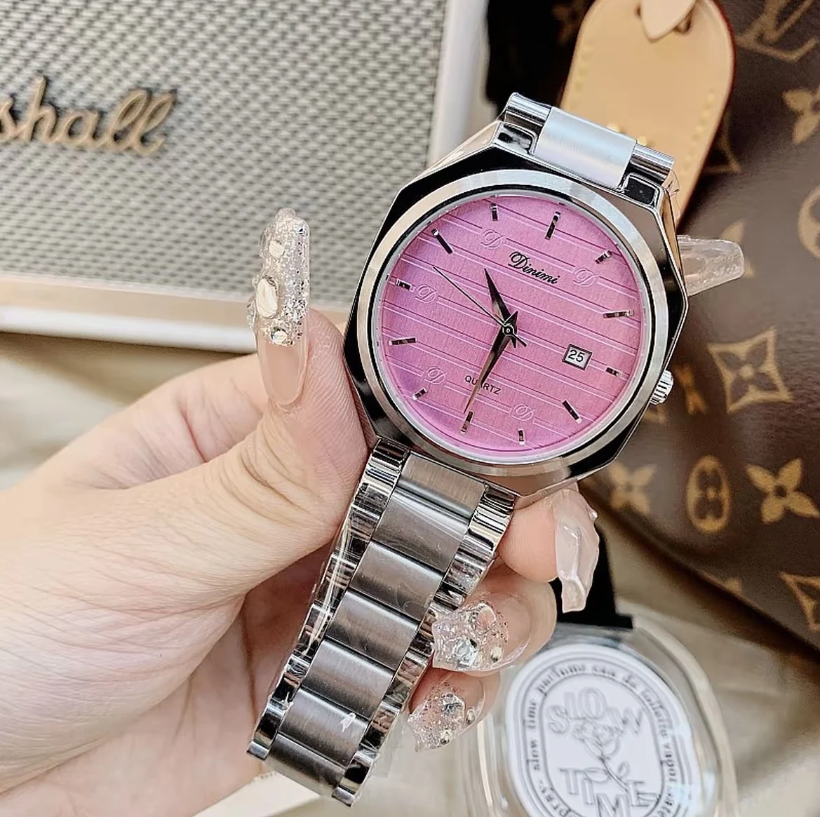 

2025 HOT! Luxury Square Watch For Woman Luminous Waterproof Date Ladies Watch Elegant Women's Quartz Watches Simple Female Clock