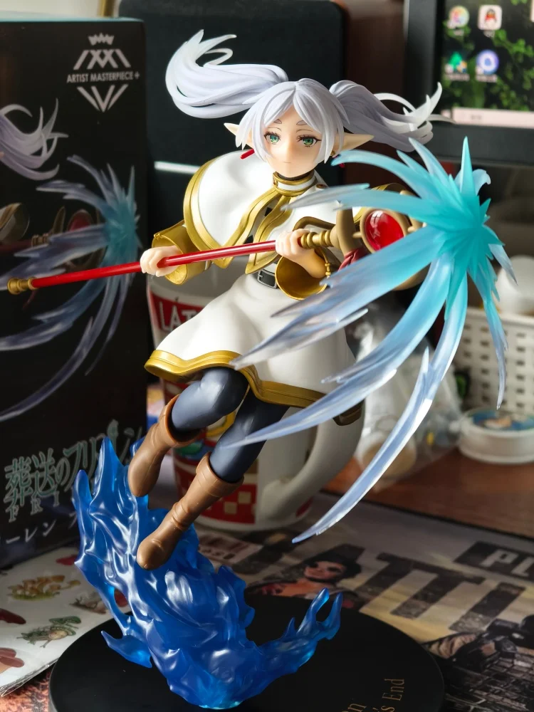 

В наличии оригинальная фигурка Taito Frieren Beyond Journey's End 21 см Frieren Anime Girl, модель статуи, коллекция игрушек, подарок