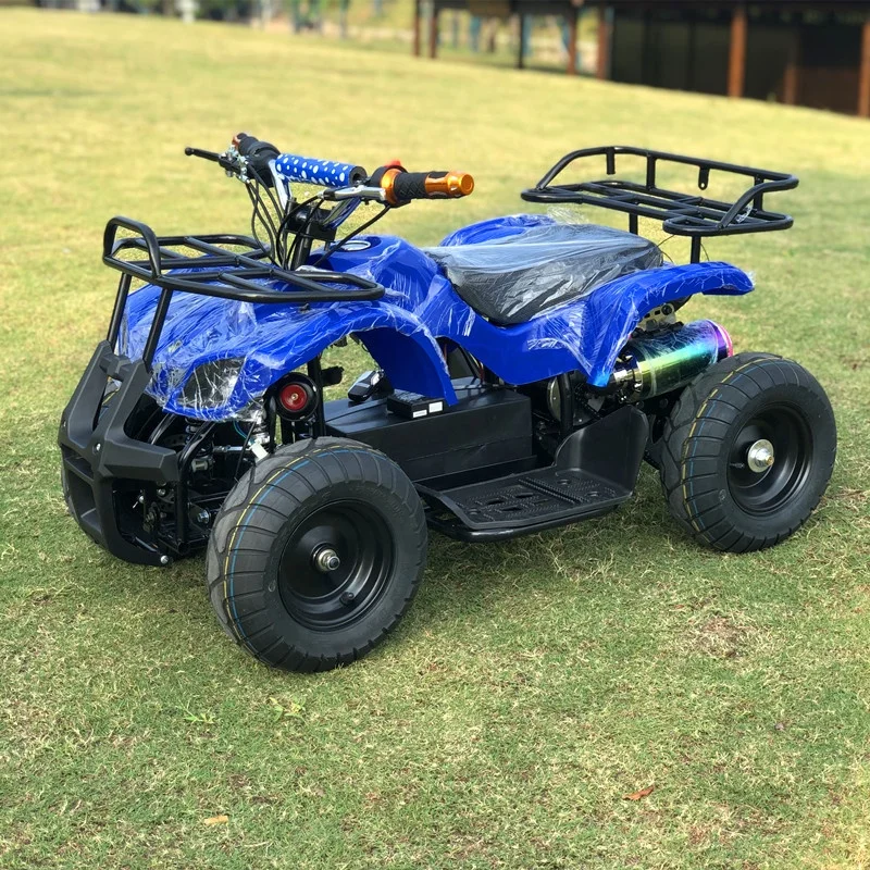 500W 36V Automatic Chain Drive Children Mini Electric Quad Bike ATV for Kids