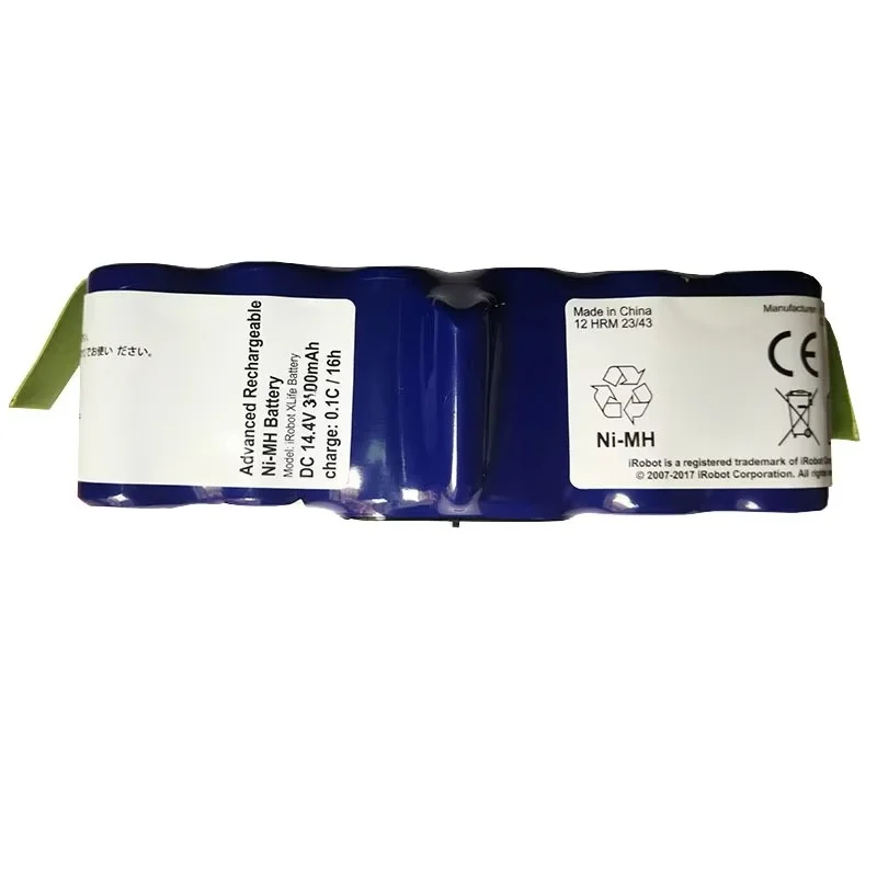 4400mAh Replacement IRobot Roomba Battery for Xlife Extended Life 500 600 700 and Select 800 Series Robots Series NI-Mh Battery