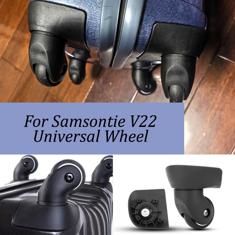 For Samsontie Suitcase V22 Universal Wheel Luggage Accessories Replacement Repair Spare Parts for Trolleys Wheel