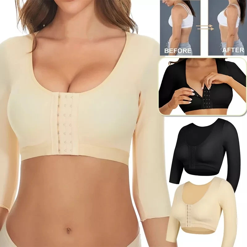 Yoga Bra Body Shaping Bra Women'S Comfortable Push-Up Bra Without Wires Underwear Arm Shaper Posture Corrector Shaper Bra Tops