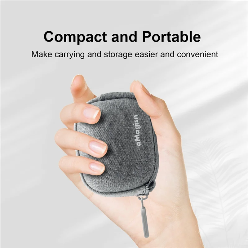 AMAGISN ミニ収納ケースキャリングケースハンドバッグハード保護ボックス Insta360 GO 3 アクションカメラ部品アクセサリー