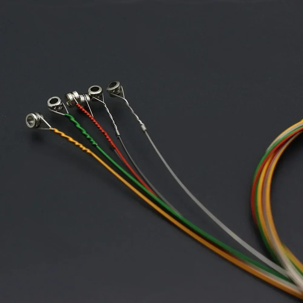 6PCS IRIN E103 Electric Guitar Strings Metal Rock Nickel Wound String High Quality Colourful Guitar Strings Musical Instruments